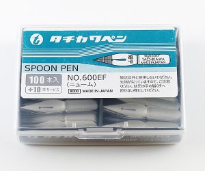 ペン先　タチカワ　T-600ニューム　100本入り＜入り数110本＞
