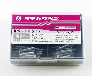 ペン先　タチカワ　77丸ペン　100本入り＜入り数110本＞